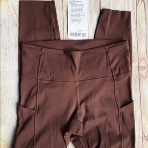 NEW Lululemon fast & free tight HR leggings 25”